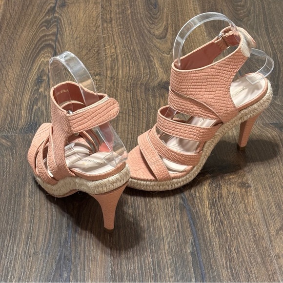 LOEFFLER RANDALL Strappy Espadrille Platform Bootie Heels new size 6 - Picture 7 of 11